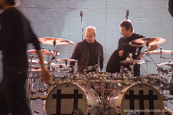 Alan Wilder y Christian Eigner